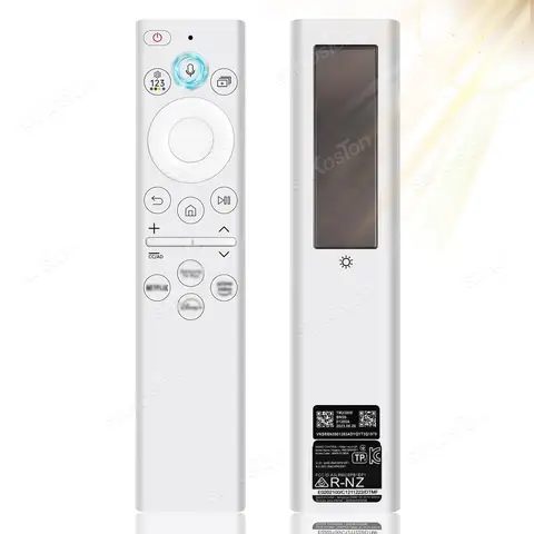 삼성 TV용 교체 BN59-01391A 태양광 음성 리모컨 삼성 스마트 TV 프레임 4K 8K Neo QLED용 태양광 충전 리모컨
