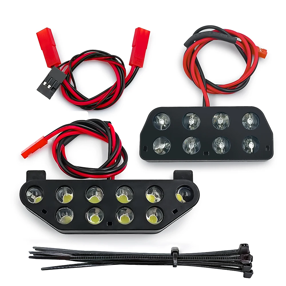 AXSPEED Simulatie Koplamp Achterlicht Voor & Achter Daklicht LED Groep Voor 1/5 DBXL 2.0 RC Buggy Auto Upgrade Accessoires