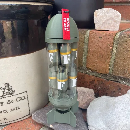 2025 F-폭탄 클러스터 스트레스 해소 재미있는 폭탄, 해병대 선물, 남성 선물 공예, 데스크탑 장식 장식, 신제품