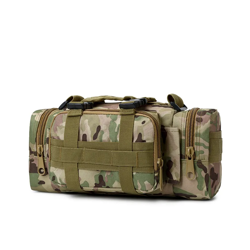 Ventilador militar Outdoor Tactical Waist Bag, Fabricante's Ready-Made Camera Bag, Shoulder Bag, Multi-Funcional 3P Magic Waist Bag