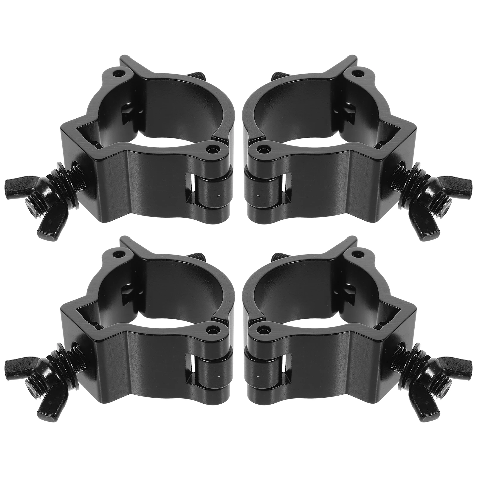 Abrazaderas O de armazón de aleación de aluminio, ganchos para lámpara de escenario, montaje de iluminación resistente para Dj, punto de haz de cabeza móvil, 4 Uds.