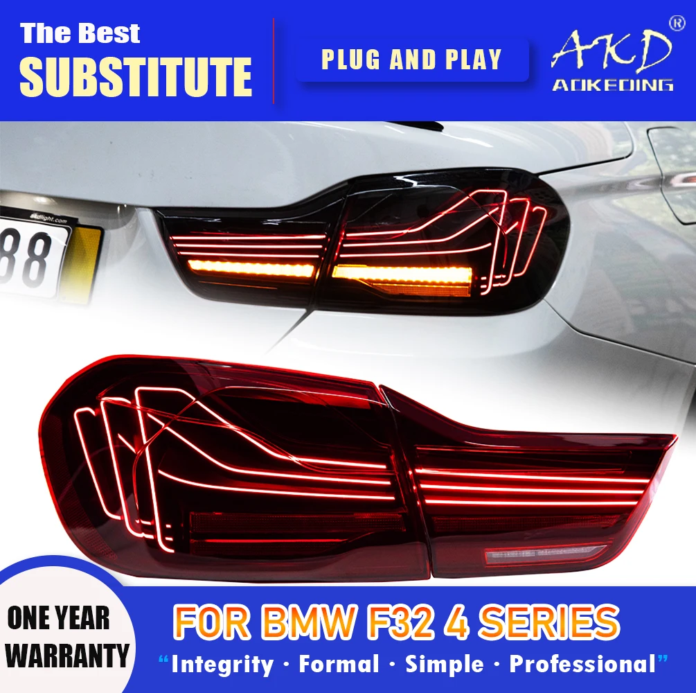 

AKD Tail Lamp for BMW F32 F36 425i M4 GTS LED Tail Light Rear Fog Brake Turn Signal Automotive Accessories