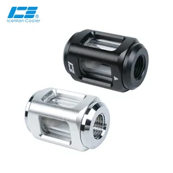 IceManCooler High Quality F40 Glass Liquid Filter For Computer Water Cooling Loop Build,G1/4