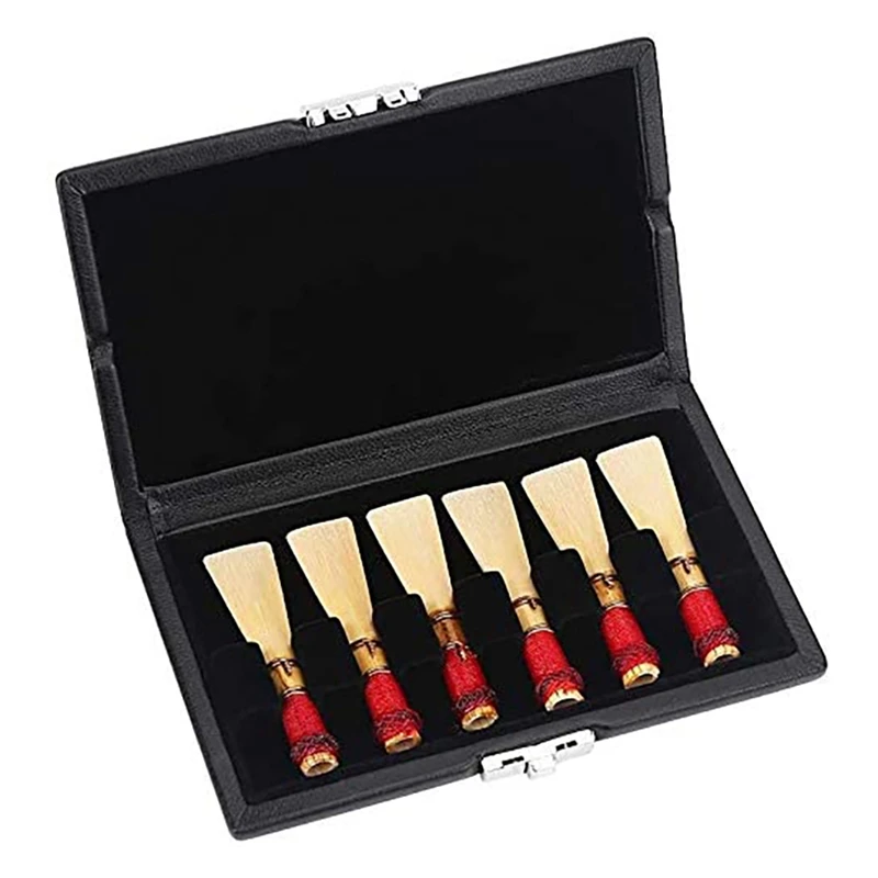 Bassoon Reed Case Durable Reeds Holder Box Portable Bassoon Reed Storage Box For Professional Beginners For 6 Pcs Reeds