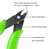 1Pc Universal Pliers Multi Functional Tool Electrical Wire Cable Cutters Cutting Side Snips Flush Carbon Steel Nipper Hand Tools 4