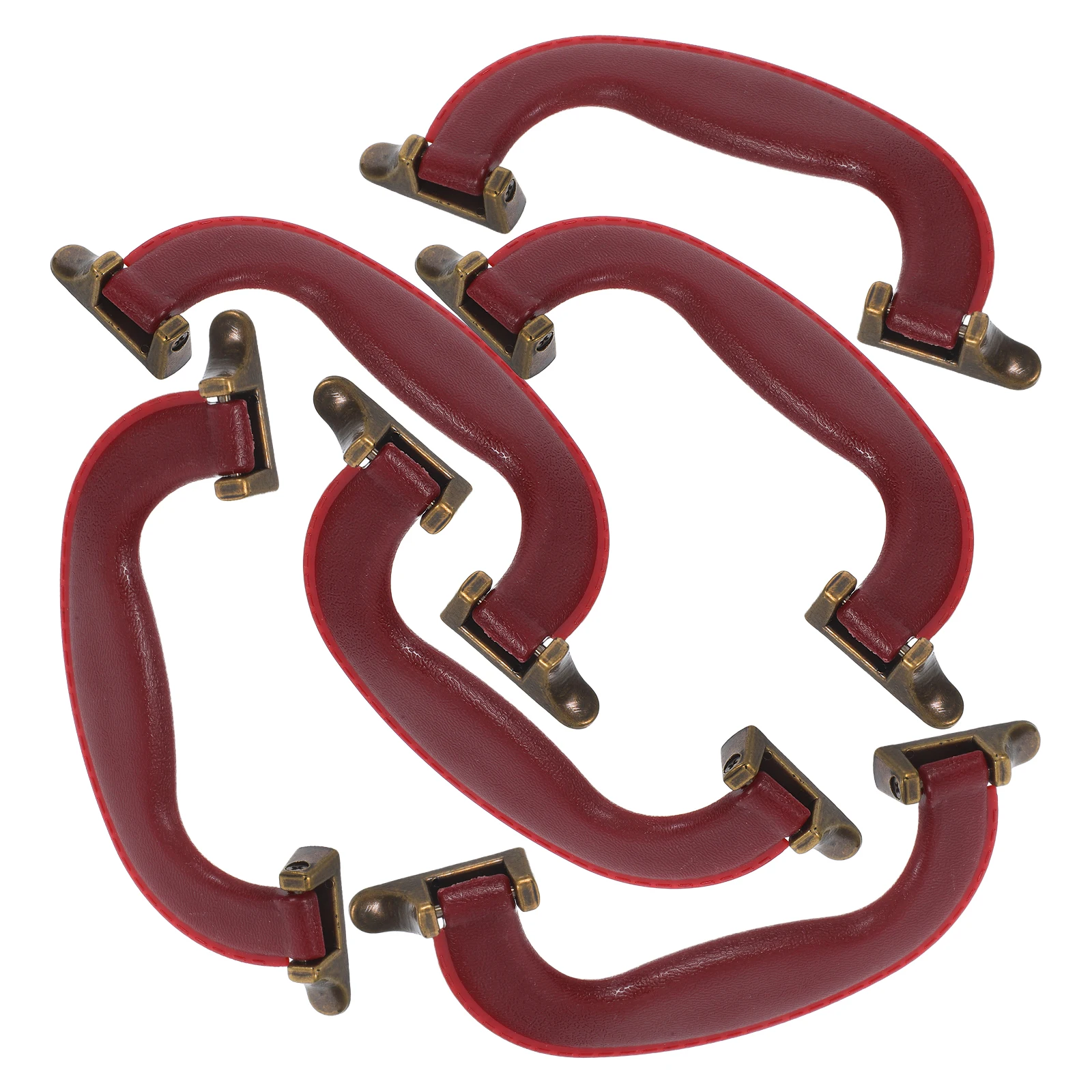 

6Pcs Durable Plastic Handles Replacement Grip Straps for Luggage Suitcases Toolboxes Travel Gear Suitcase Handle Strap