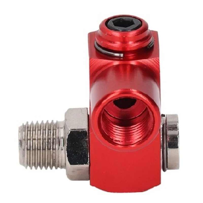 A03Z-Air Hose Connector 360° Rotation 1/4 Inch NPT Industrial Pneumatic Fitting 150PSI Corrosion-Resistant For Sander Tool