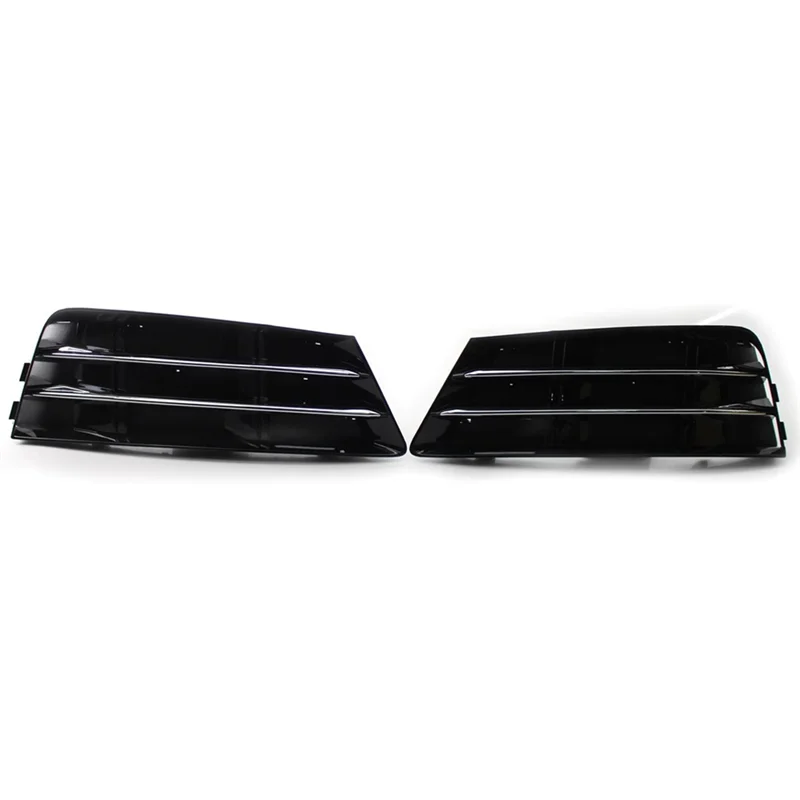 

1 пара противотуманных фар, решетка переднего бампера, крышка противотуманной фары, хромированная панель для A4 B9 2016-2018 8WD807681 8WD807682