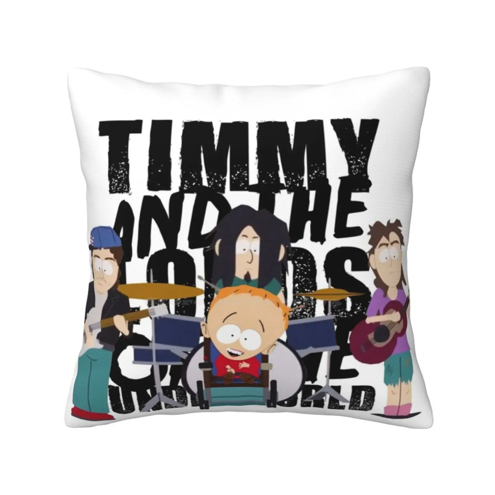 Timmy And The Lords Of The Underworld Pillow Cover Hug Pillowcase Matt Stone Trey Parker Jimmy Timmy And The Lords Of The