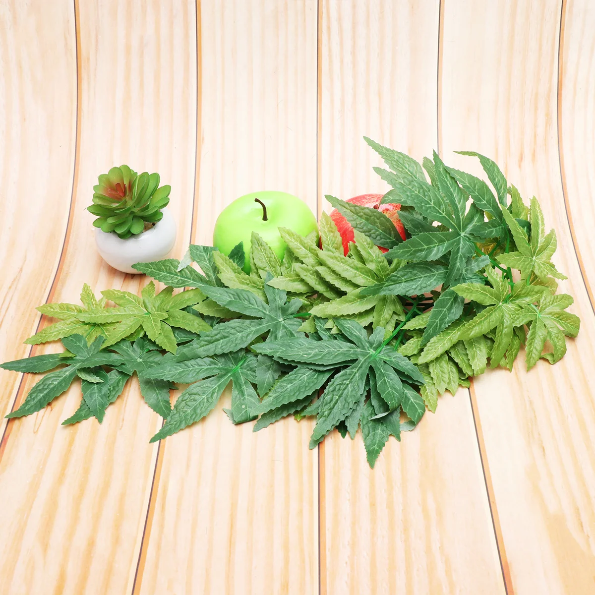 

40Cm Artificial Aquatic Plants 40X10X1Cm Plastic Water Grass For Aquarium Decorations Fish Tank Ornaments Fake Green Leaf Pcs