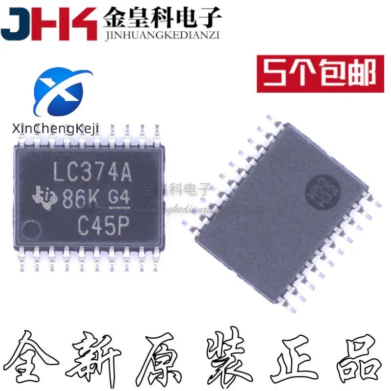 

30 шт. оригинальные новые SN74LVC374APWR шелкография LC374A TSSOP20 триггер