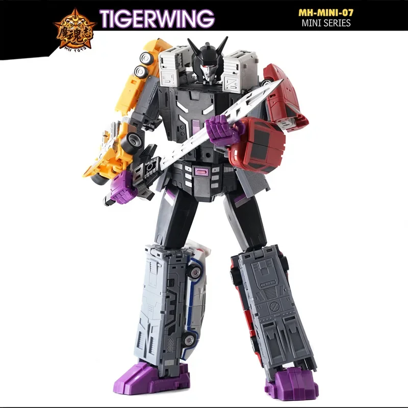 Jouets transformés laissée TOYS MH-MINI07 TIGERWING KO BLOSet 5-en-1 Cigarade Heist Modèle Collection Cadeau Anime