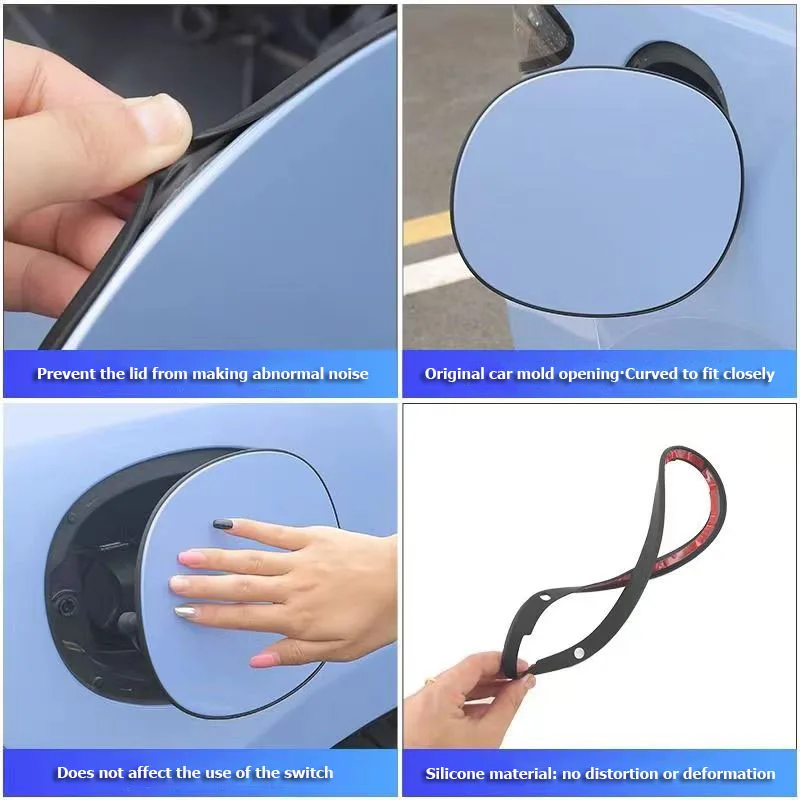 ZLWR BYD Seal EV car charging port protective cover silicone ring charging cover seal ring charging port protect