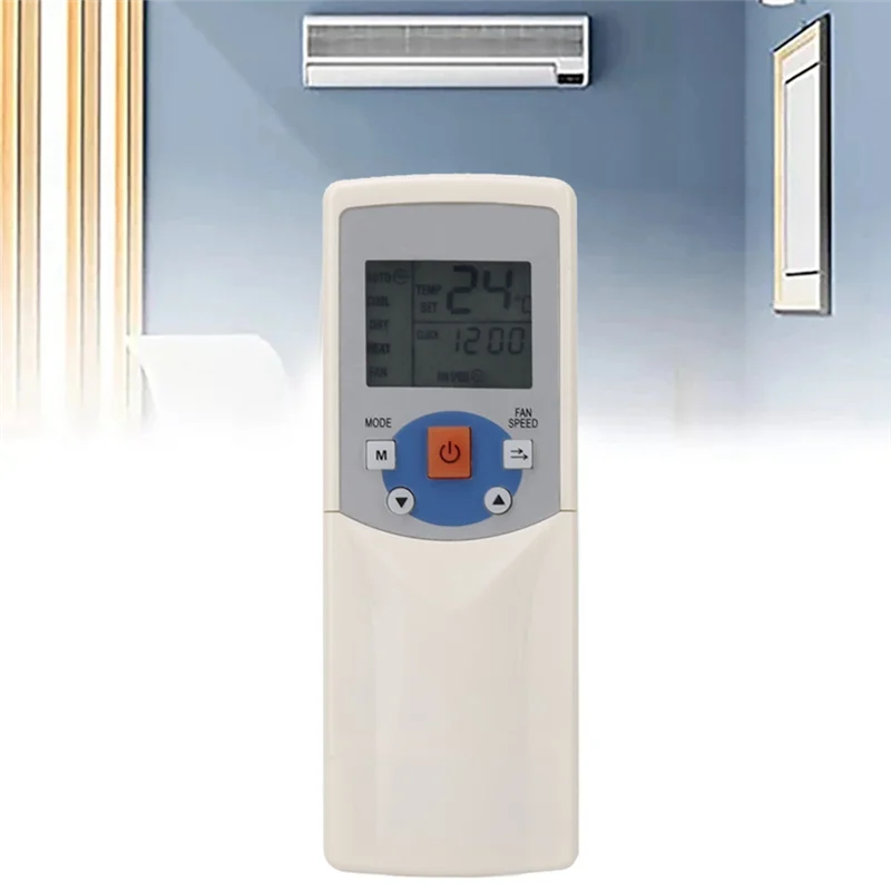 Télécommande blanche pour climatiseur Midea R05/BGE RM05/BG(T), support E-A R05/BGCE