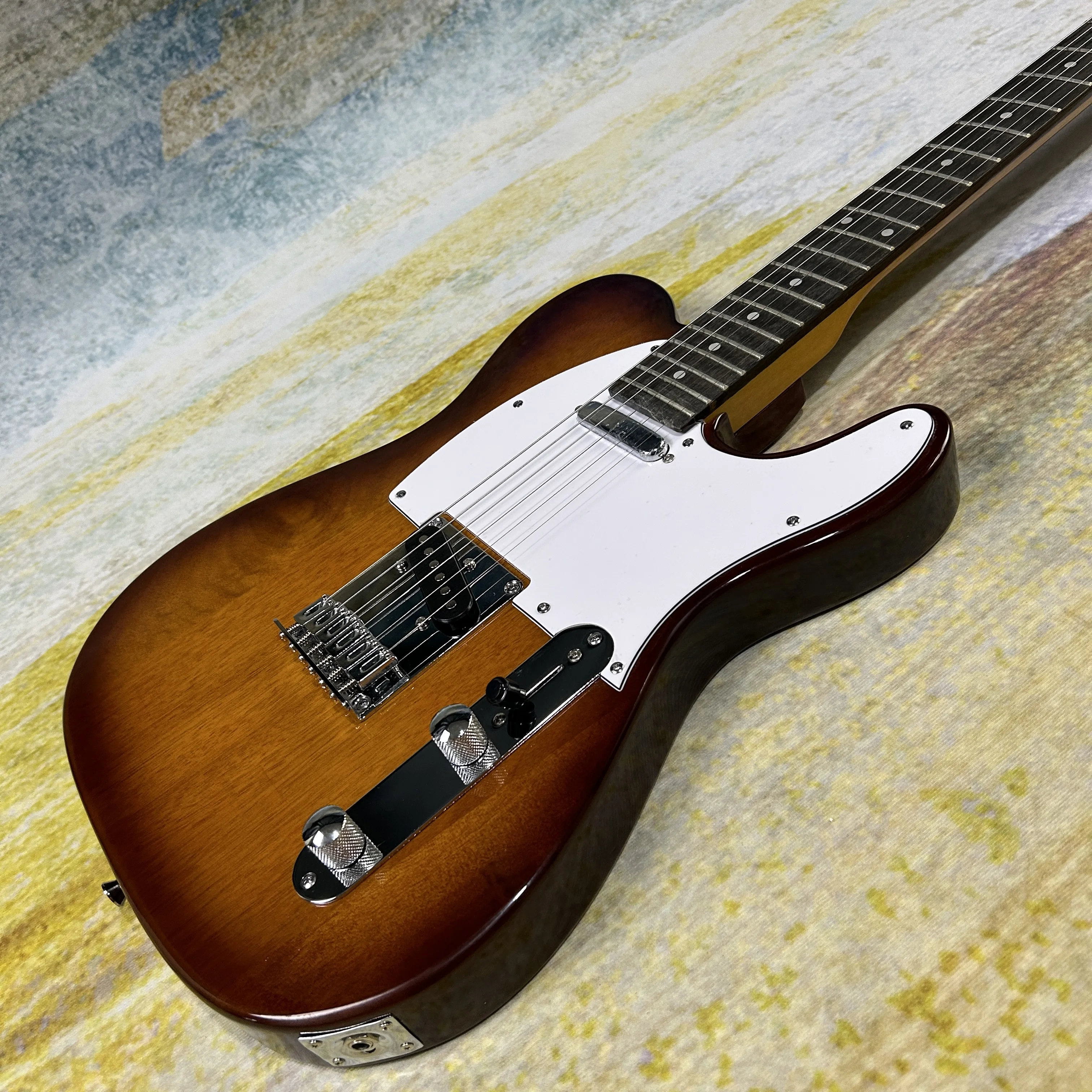 جيتار كهربائي TL - لون أمة الله العتيق - لوح فريتس من خشب الورد - جسم الماهوجني