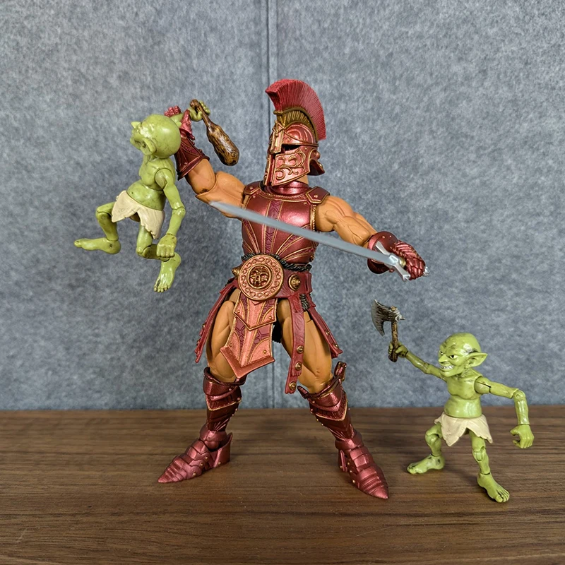 متوفر في المخزون ألعاب المقصورة اليابان عفريت عمل الشكل Poseable المفاصل Gashapon لعبة الكبسولات الكلاسيكية تحصيل هدية سلسلة الحلي