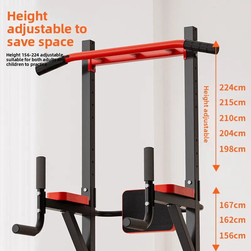 LMM indoor and household pull-up frame stair climber with floor-standing stretching hanger fitness equipment