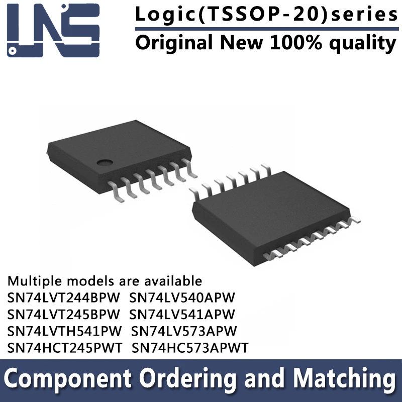 

1PCS SN74LV540APW SN74LV541APW SN74LVT244BPW SN74LVT245BPW SN74LVTH541PW SN74HC573APWT SN74HCT245PWT TSSOP-20 Interface