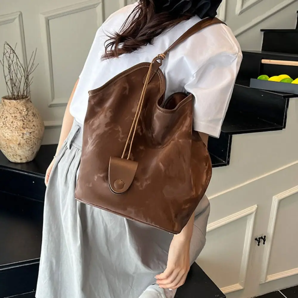 

with Sunglasses Clip Retro Bat Bag Handbag Shoulder Bag Bohemian Beach Bag Large Capacity Bucket Bag Luxurious Tote Bag Holiday