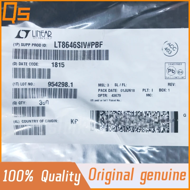 New Original LT8646SIV LT8646SIV#PBF LQFN32 Switching Regulator