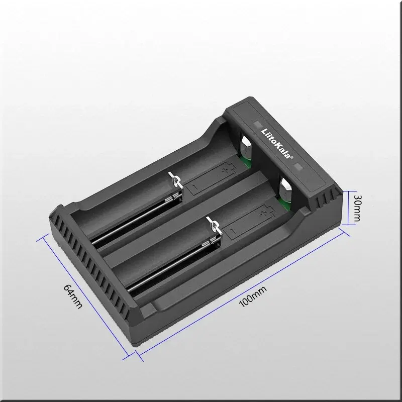 LiitoKala Lii-L2 3.7V 18650 Charger Li-ion Battery USB Independent Charging Portable High Power Discharge 18350 16340