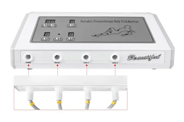 Appareil de Pressothérapie à Pression d\'Air, Proximité Lymphatique, Thérapie Sous Vide, Appareil de miles pour la Relaxation des