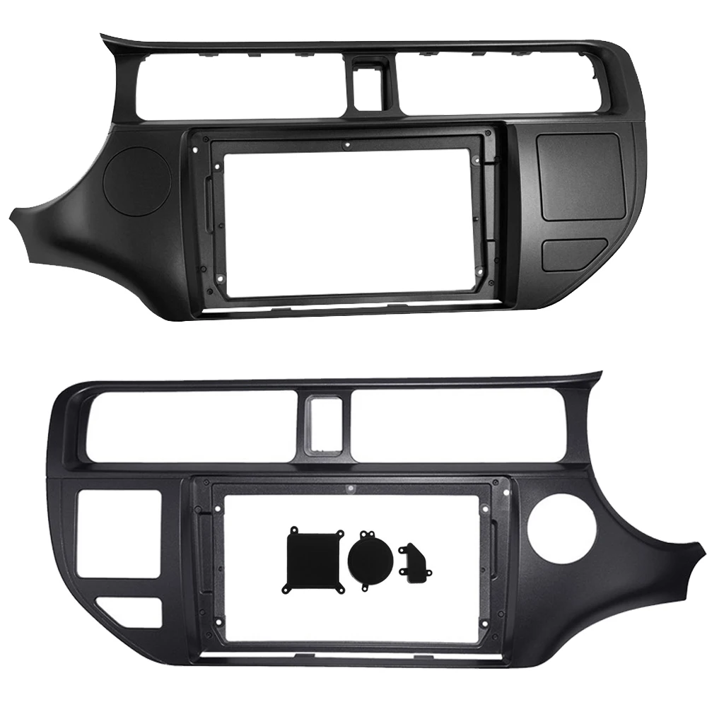 2 DIN 9INCH CAR Radio Dash Frame for KIA RIO KIA K3 2012-2015 9 Inch Big Radio Stereo Dash Mount Panel Frame - Image 4