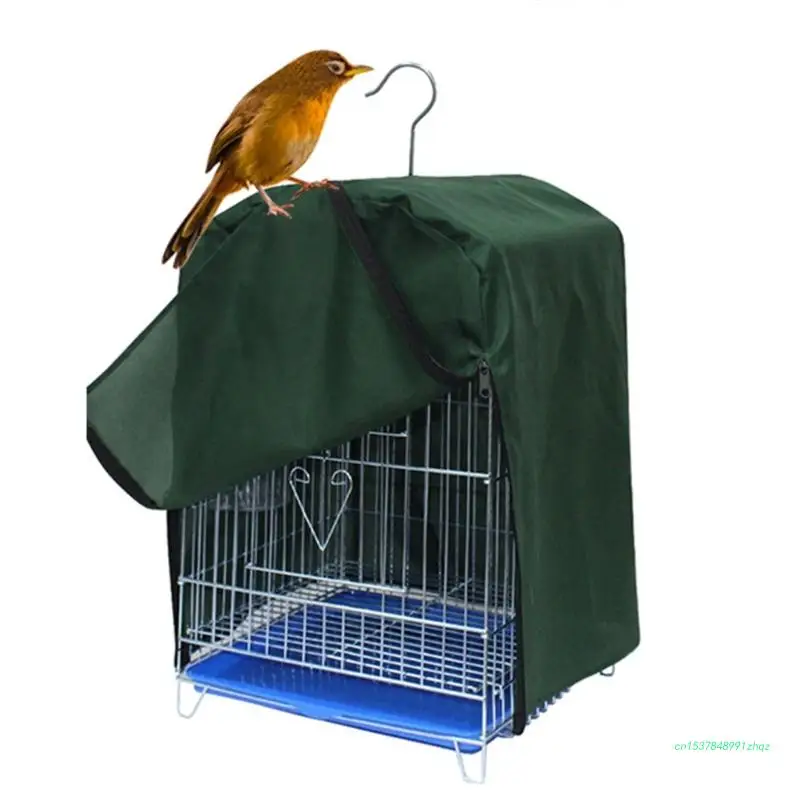 Bird Cage Shade Cover Blackout Shields Birdcage Light Covers for Parakeets Lovebirds Budgies Finches Square Cage