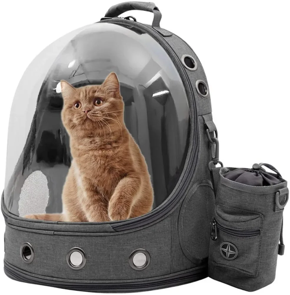 

Pet Carriers Backpacks Bubble Bag Premium Space Capsule Cat Dog Carrier Backpack Travel Bag Kitten Doggy Back Pack for Outdoor