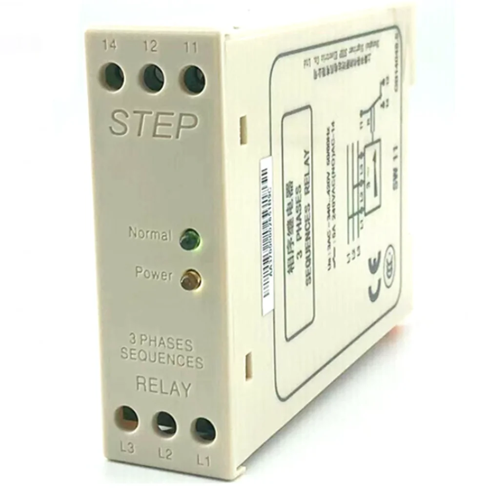 

STEP Elevator Relay Phase Sequence Protection SW11