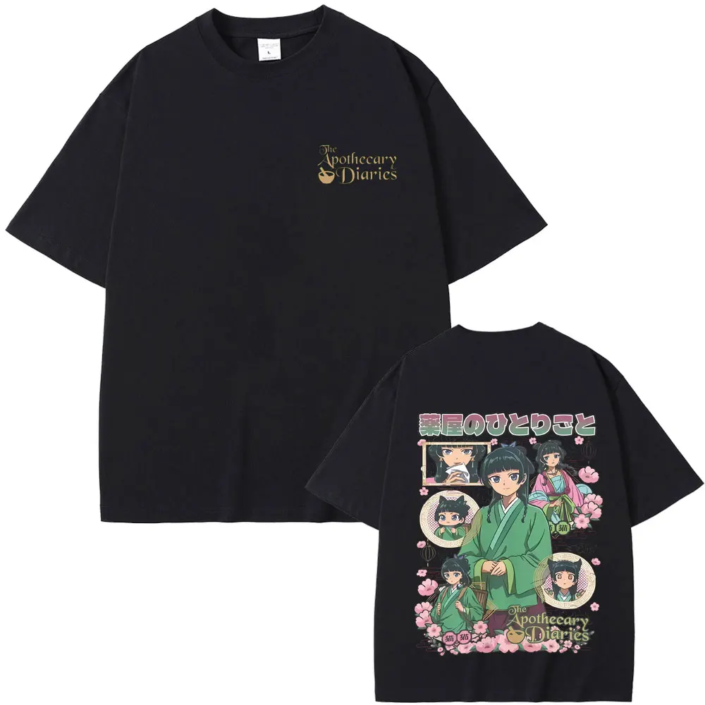 

Anime The Apothecary Diaries Maomao T-shirt Men's Women's Kawaii Cute Funny Tshirt Tops Unisex Fashion Trend T Shirts Streetwear