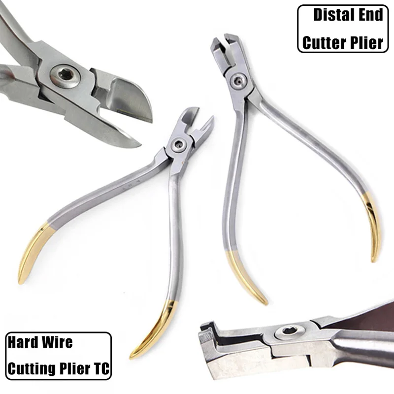 Dental Orthodontic Plier Stainless Steel Distal End Cutter Ligature Cutter for Arch Wires Dentists Instrument Tools