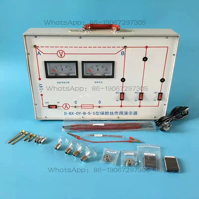 Fuse Function Demonstrator 23037 Physical Electrical Experiment Teaching Instrument with Thermal Expansion Wire