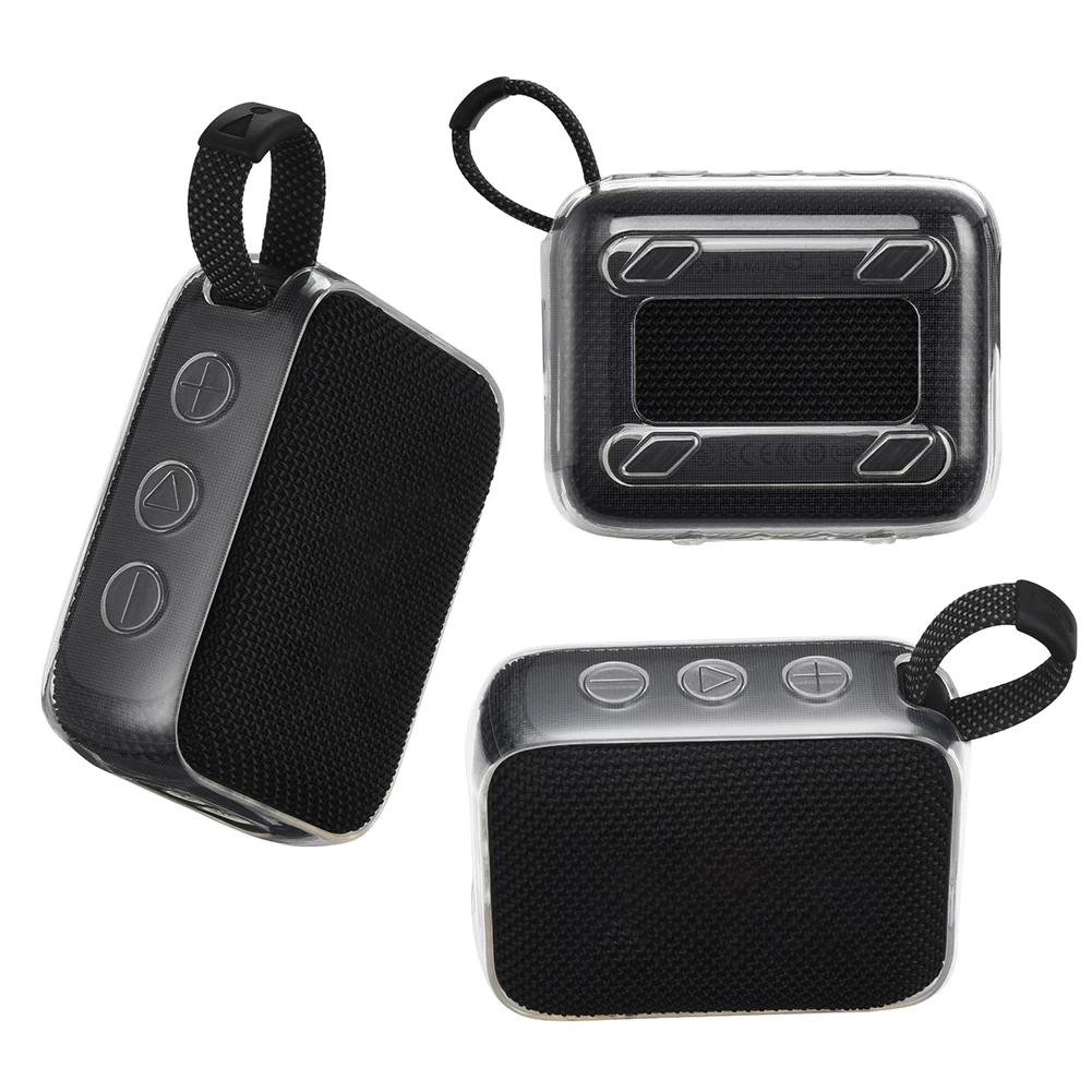TPU Cover Case Anti-Drop Carrying Skin Sleeve Bag Transparent Non-Yellowing Travel Protective Cover for Go 4 Accessories
