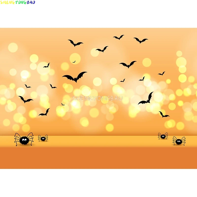 خلفية قلعة حجر القبر للهالوين ، فانوس ، صورة قمر ، تصوير فوتوغرافي ، مستلزمات استوديو الصور ، خلفية اليقطين #5