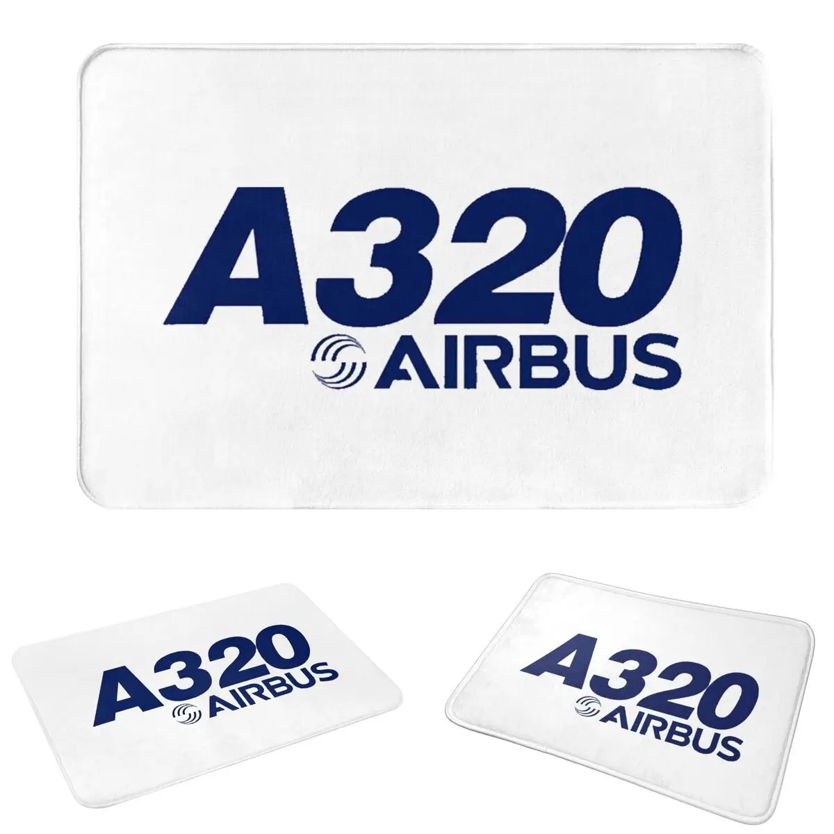 Airbus A320 Logo Non-slip Doormat Floor Mat Dust-proo Carpet Rug for Kitchen Entrance Home Balcony Footpad Mats
