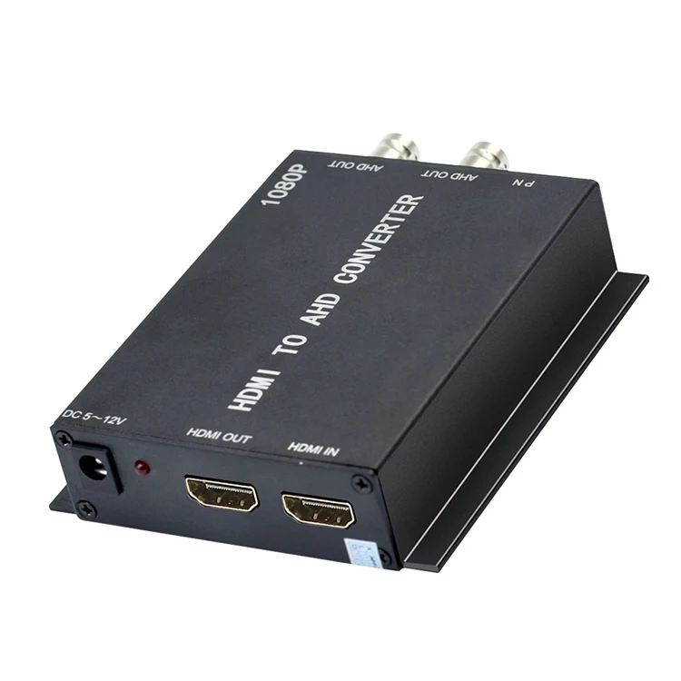 محول HDMI إلى AHD 1080P |   مخرج ثنائي القناة وحلقة HDMI لأجهزة DVR وHDTV وشاشة