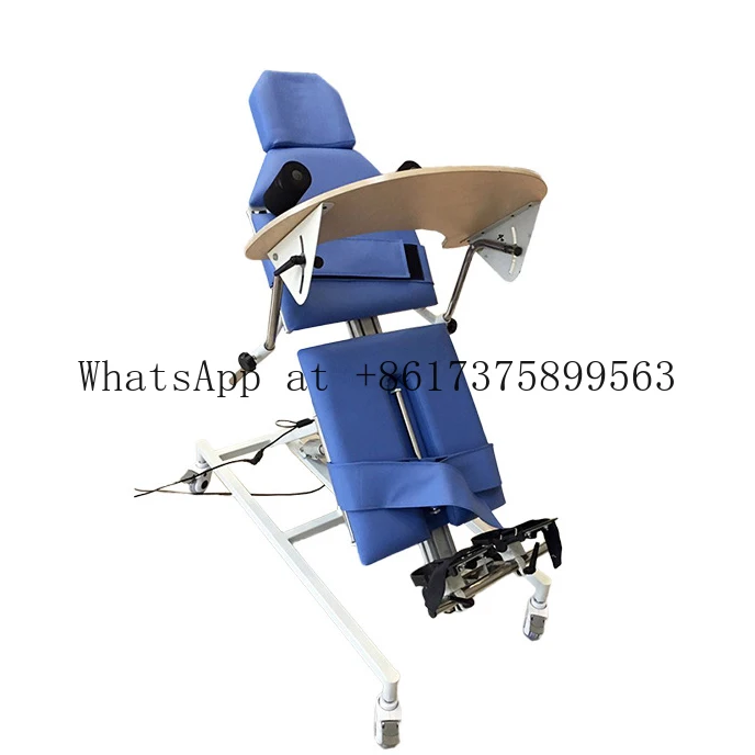 Multifunctional Tilt Standing Pediatric Cerebral Palsy Rehabilitation Upright Training Bed