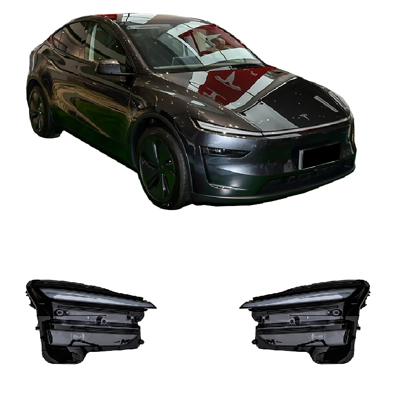 

For 2025 Upgraded LED Headlights For Model Y 2021-2024 New Condition With 6000k Color Temperature2025