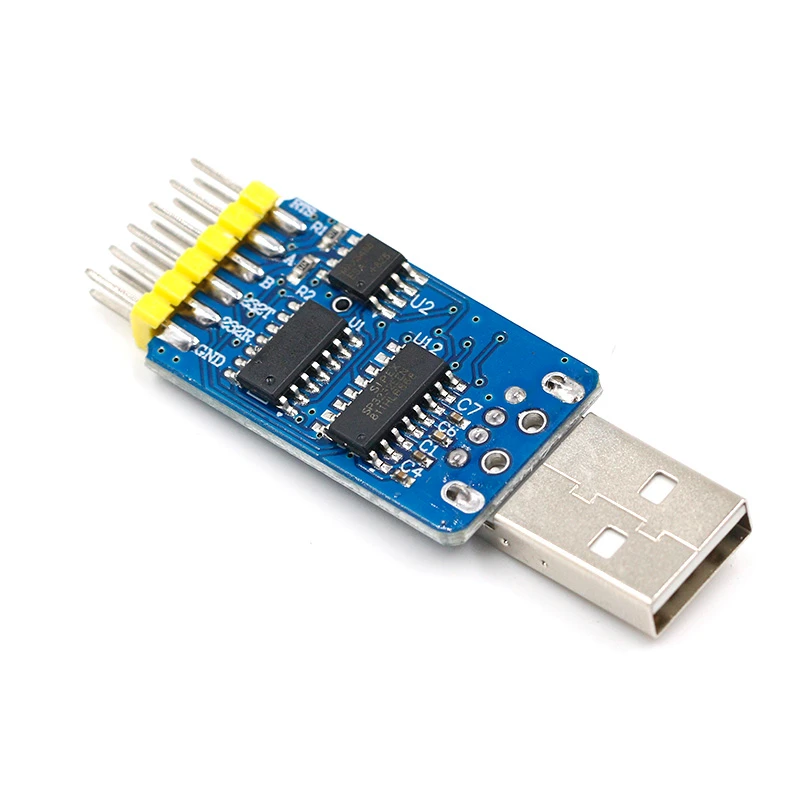 CP2102 USB-UART 6-in-1 Multifunctional(USB-TTL/RS485/232,TTL-RS232/485,232 to 485) Serial Adapter forArduino image 4