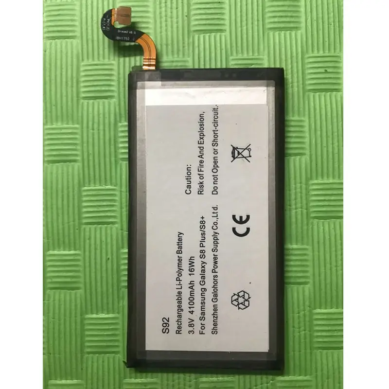 10 шт./пакет литий-полимерный аккумулятор 3,8 В для Samsung Galaxy S8 Plus G9550 G955 G955F/A G955T G955S G955P EB-BG955ABE, высокое качество