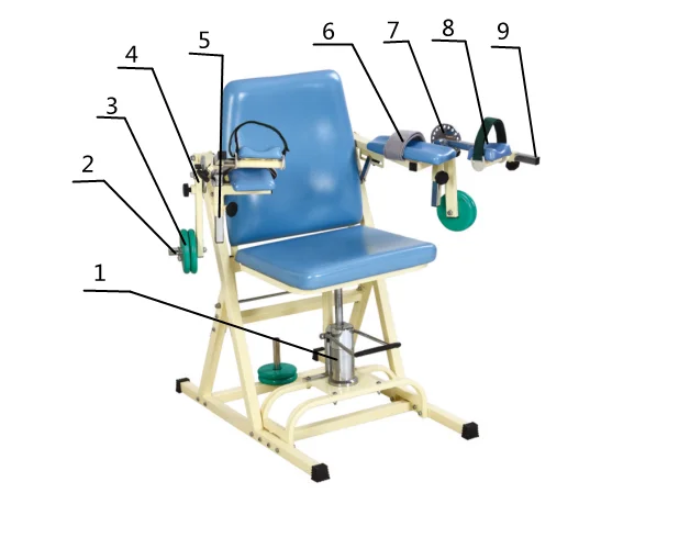 Adjustable Elbow Joint Traction Chair physiotherapy equipment