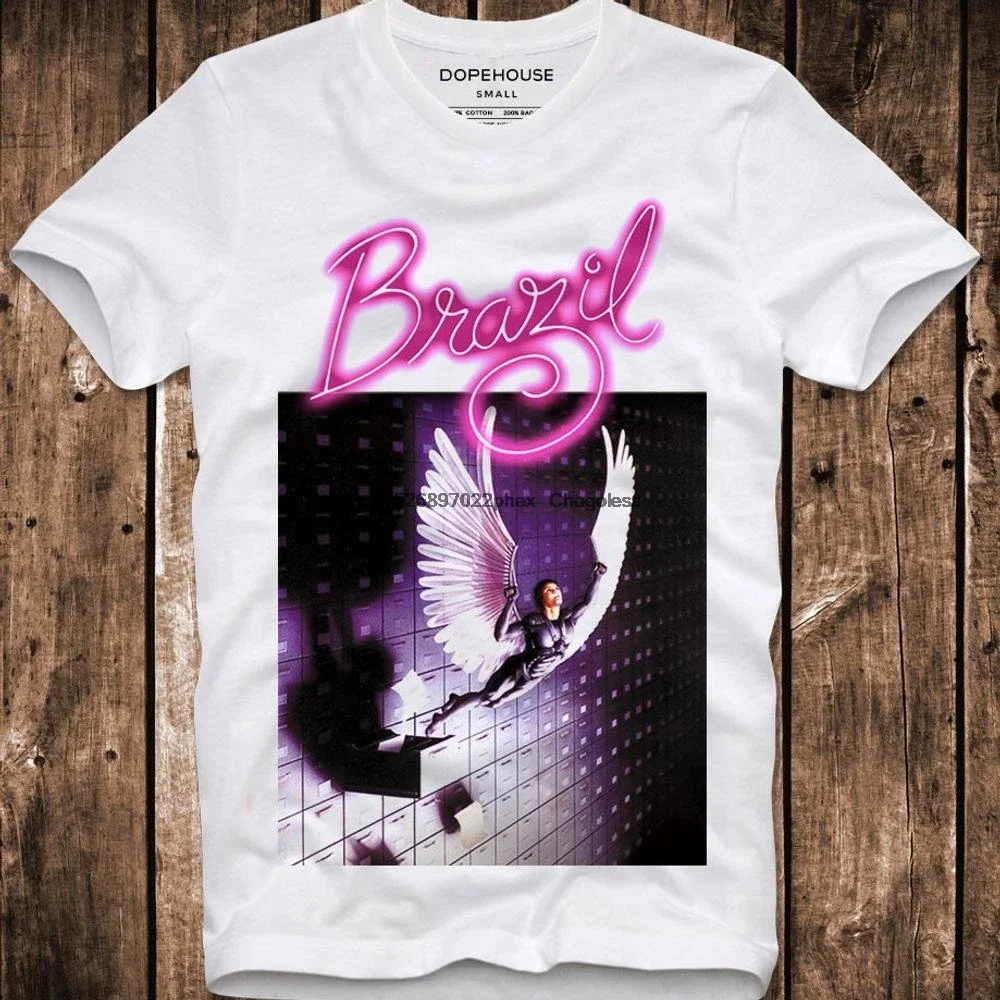 

Футболка Бразилия космическая научная фантастика винтажный Ретро фильм культ