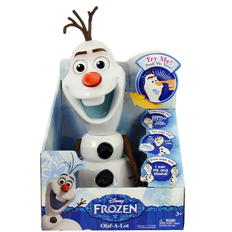 

Original Disney Frozen Olaf-A-Lot Doll Interactive Toys Funny Cute Smart Robot Electronic Pets Model Talking Toys For Children