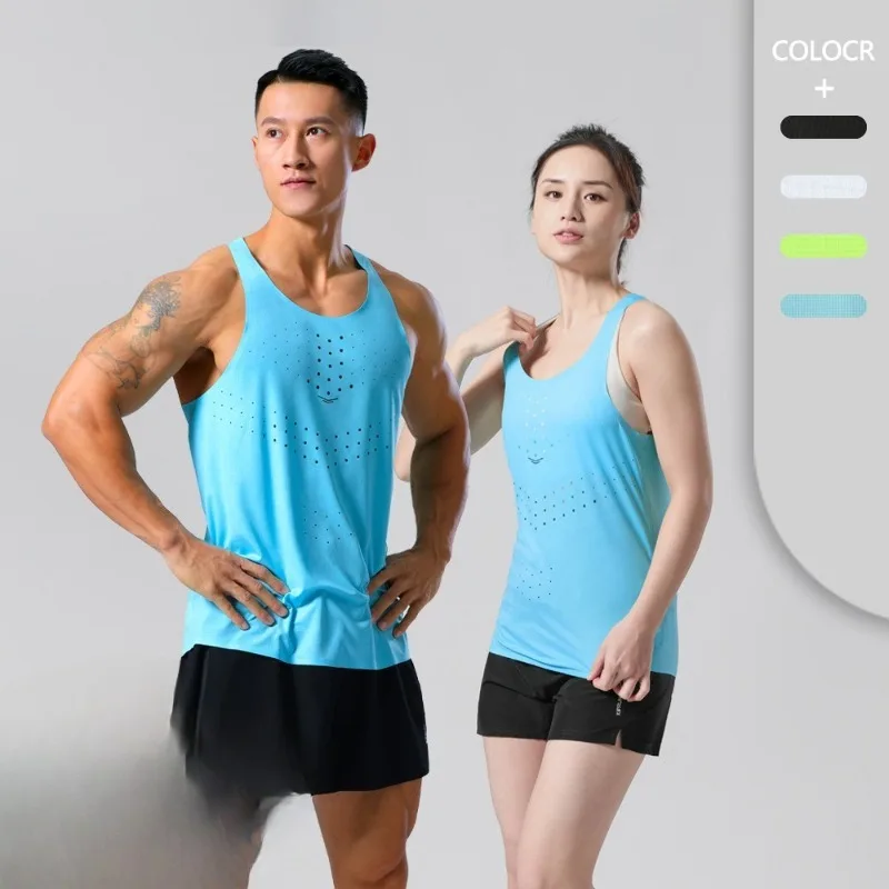 

Men's Ultra-Light Running Wind Tunnel Vest | Women's Sporty Sleeveless Top for Marathon Races & Quick-Dry Athletic Wear