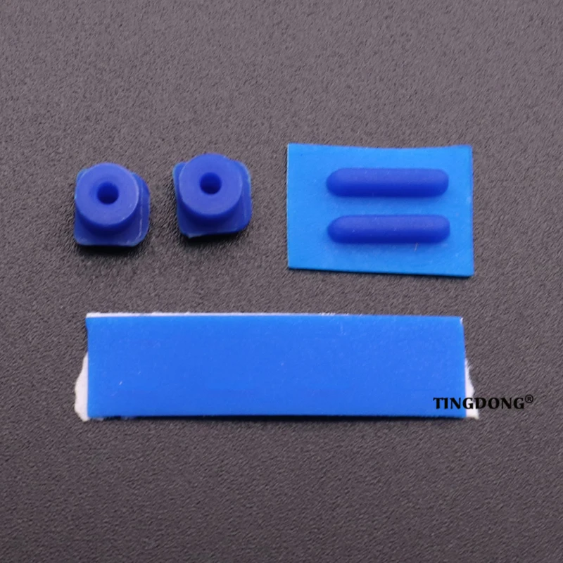 NDSL 게임 콘솔 용 1 세트 나사 피트 커버 패드 Nintendo DS Lite 용 나사 피트 커버 고무 패드 9 색 옵션