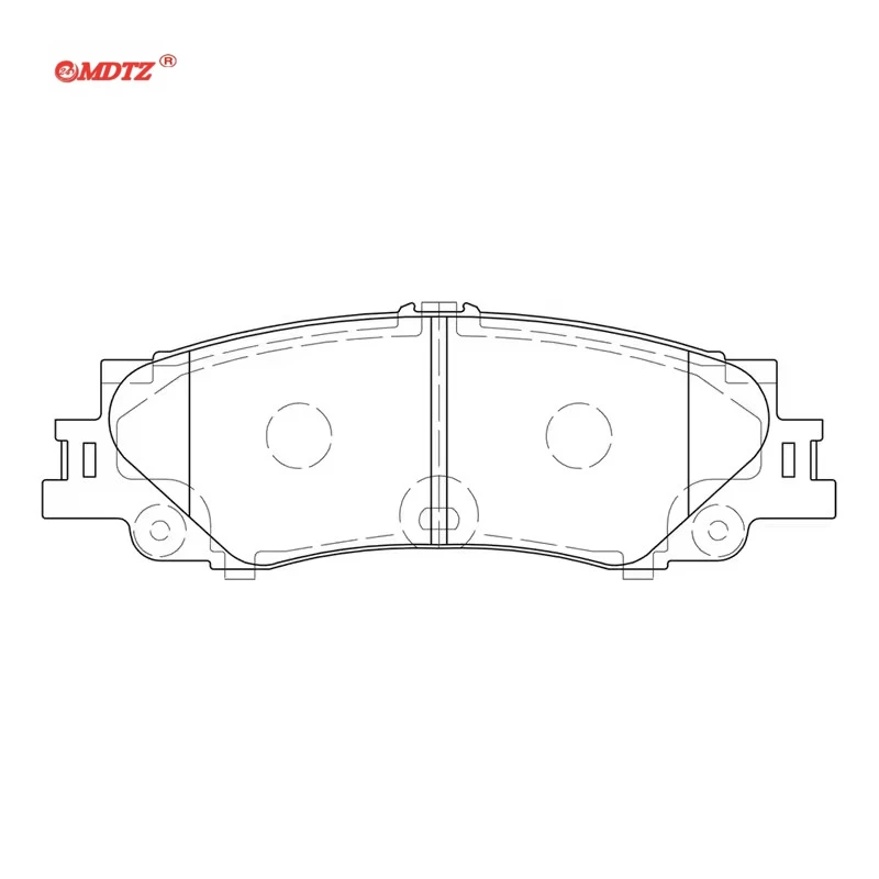 04466-60190 Manufacturer Auto Parts Brake Pads for Toyota Land Cruiser LC300