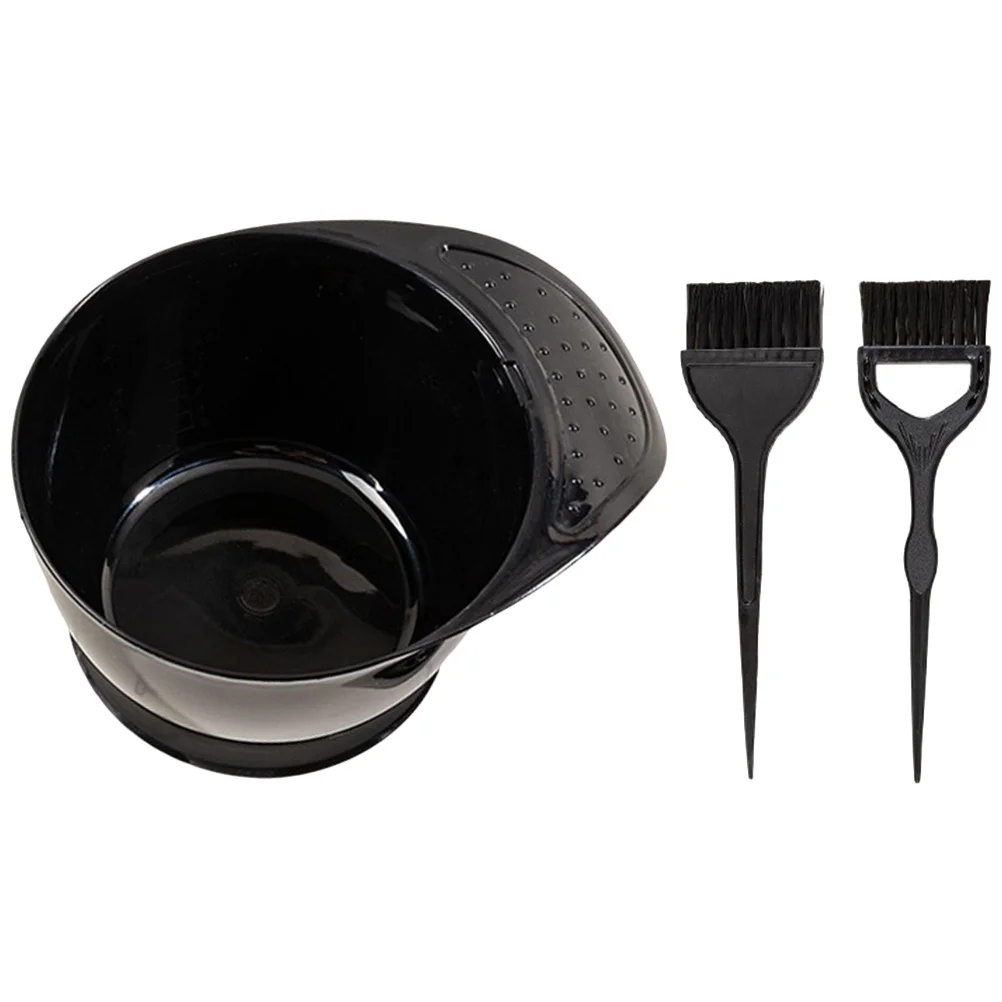 

1 set Coloring Mixing Bowl Brush Set, Durable Dye Tools For Salon Home Use, Plastic Hair Dye Bowl Kit, Hair Coloring Brush Comb