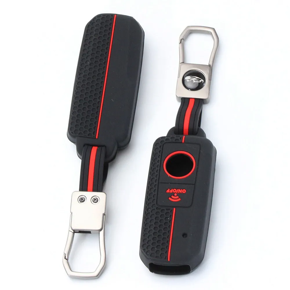 Car Key Fob Cover Remote Key Shell for YAMAHA XMAX NVX AEROX TMAX530 TMAX560 JAUNS QBIX ID49
