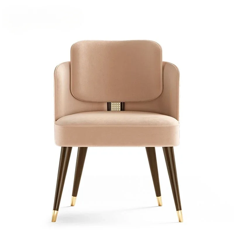 

Итальянский простой обеденный стул со спинкой, кожаный стул из цельного дерева для дома, ресторана, кабинета, спальни, стул со спинкой для переговоров, стул для взрослых